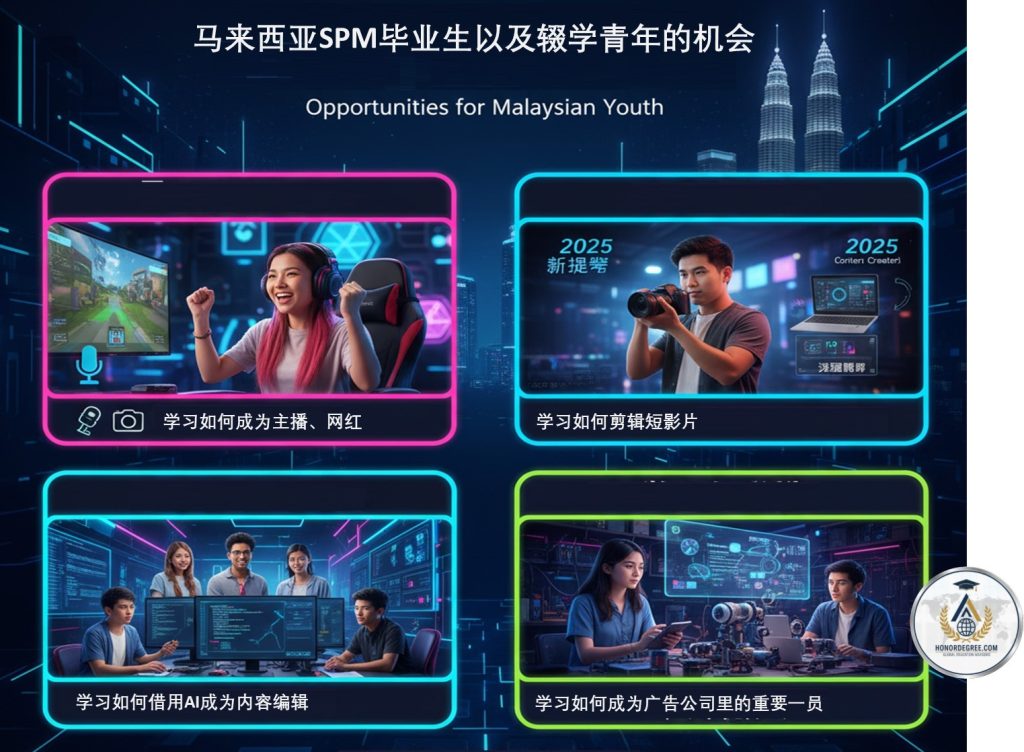 skm spm 毕业生 辍学 不读大学